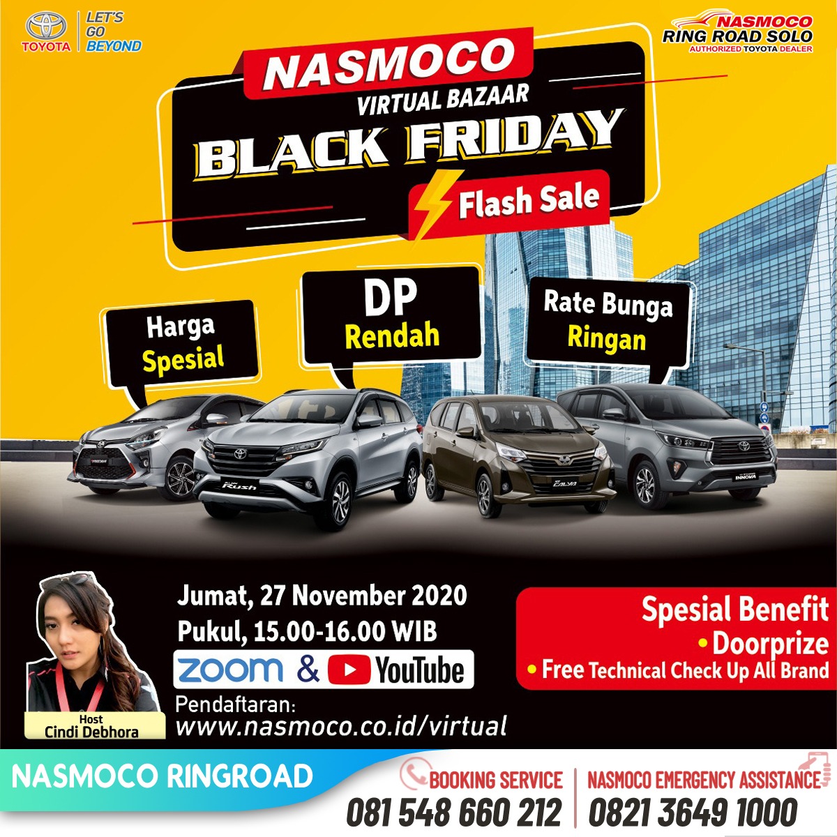 Nasmoco Virtual Bazaar November 2020