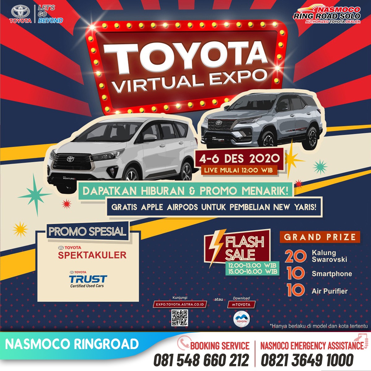 Toyota Virtual Expo Desember 2020